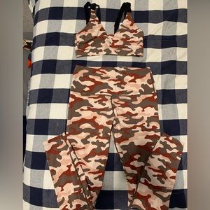 Varley Legging and Sports Bra Set